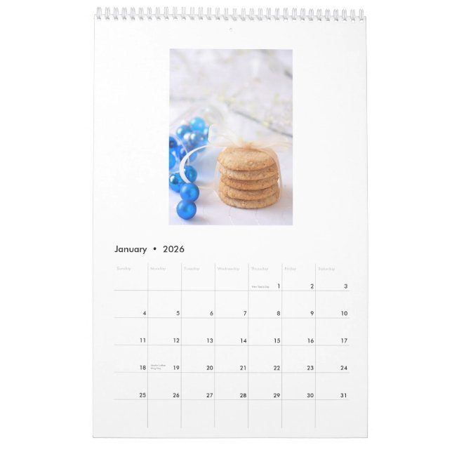 Calendário de Tartelette - personalizado (Jan 2026)