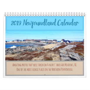Calendário de Terra Nova 2019