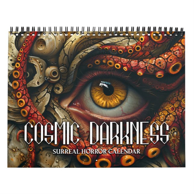 Calendário de Terror Surreal Cósmico 2027 3 (Capa)