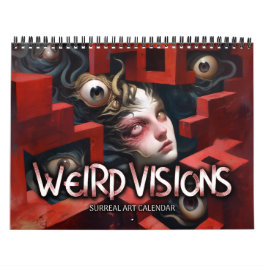 Calendário de Terror Surreal Visões Estranhas 2027