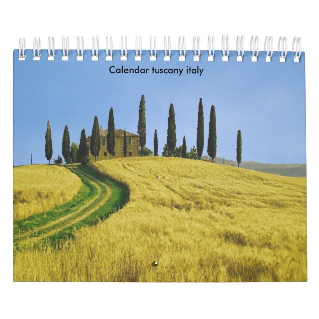 Calendário de Toscânia Italia (Capa)