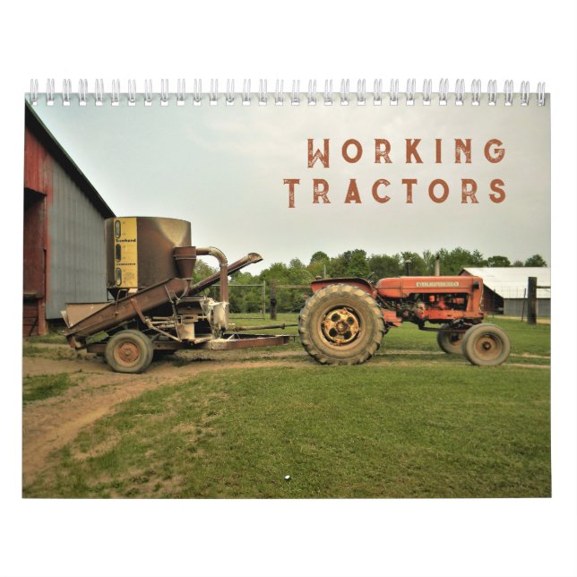 Calendário de Tratores de Trabalho (Capa)