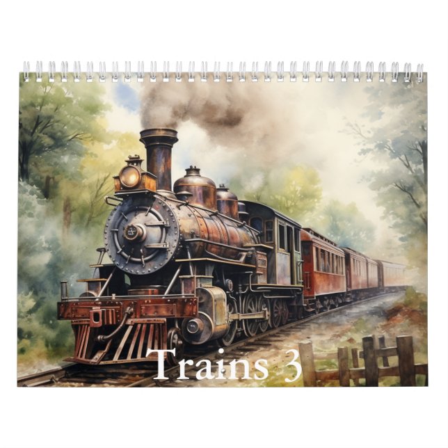 Calendário de Trem (Capa)