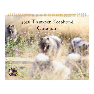 Calendário de Trompet Keeshond