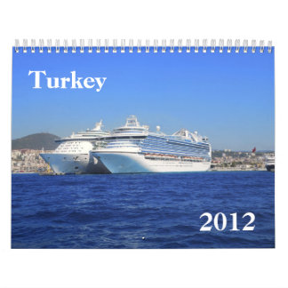 Calendário de Turquia 2012