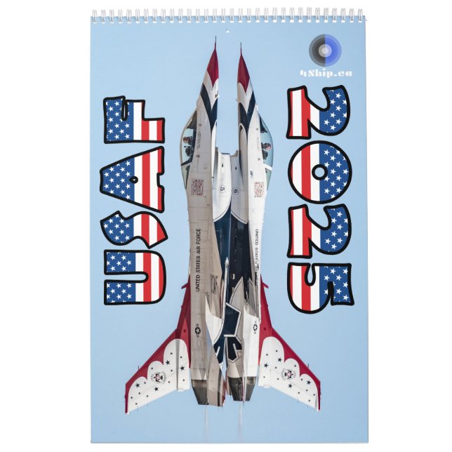 Calendário de USAF 2025 (Capa)