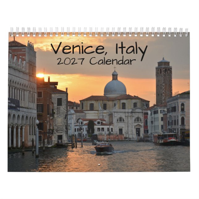 Calendário de Veneza Itália 2026 (Capa)