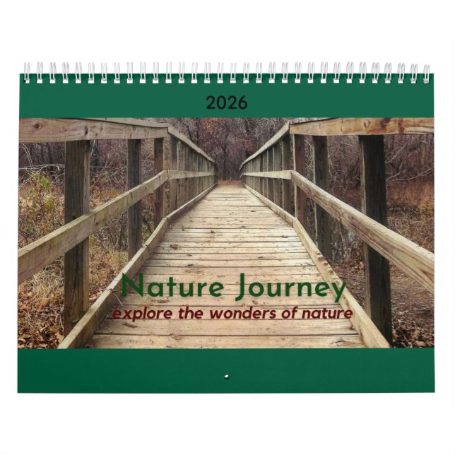 Calendário de Viagem pela Natureza (Capa)