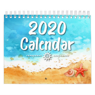 Calendário de Vida do Mar do Oceano de 2020