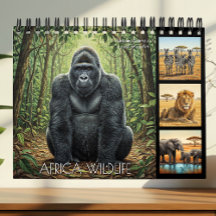 Calendário de Vida Selvagem da África 2027 / Anima