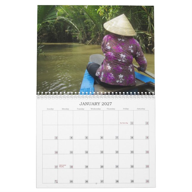Calendário de Vietnam 2012 (Jan 2027)