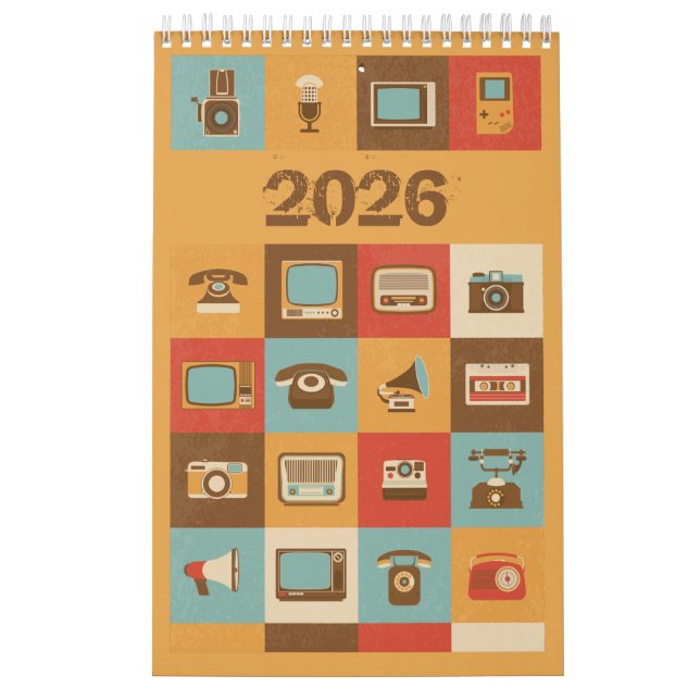 Calendário de Vintage (Capa)