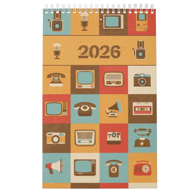 Calendário de Vintage (Capa)