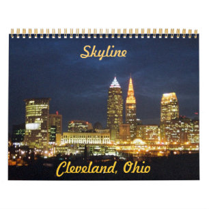 Calendário de Vistas da Cidade do Cleveland