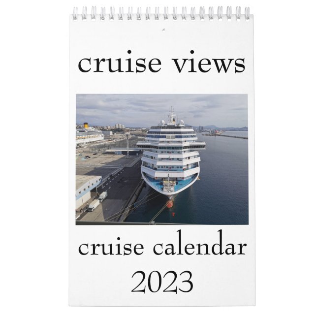 Calendário de vistas de cruzeiro (Capa)