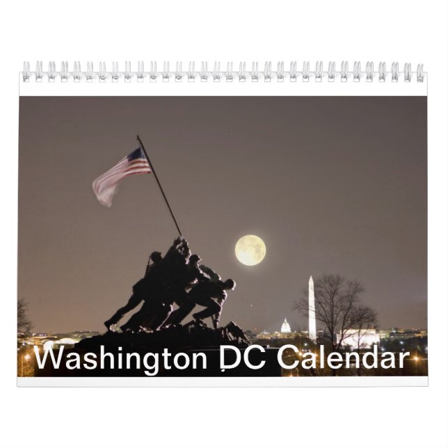 Calendário de Washington DC 2025 (Capa)