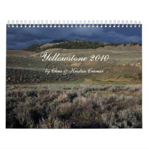 Calendário de Yellowstone 2010