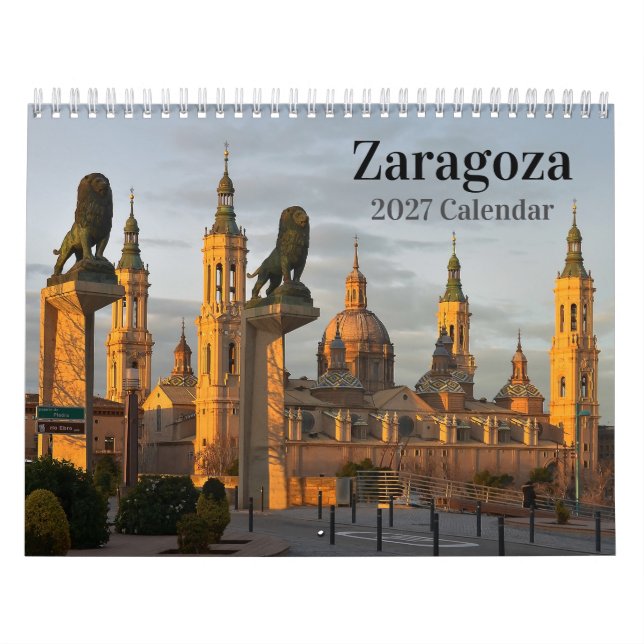 Calendário de Zaragoza Espanha 2027 (Capa)