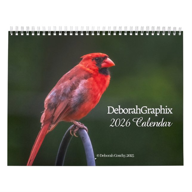 Calendário DeborahGraphix 2026 Calendar (Capa)