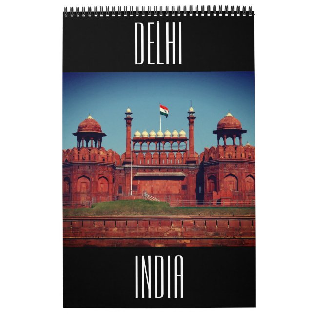 Calendário delhi índia (Capa)