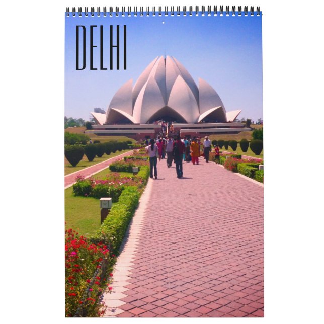Calendário delhi índia (Capa)