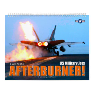 Calendário DEPOIS DO BURNER! - Jatos Militares dos EUA
