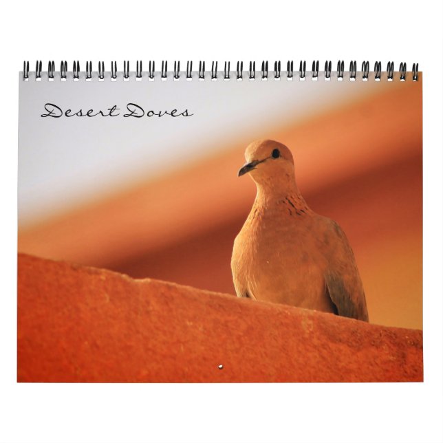 Calendário Desert Doves (Capa)