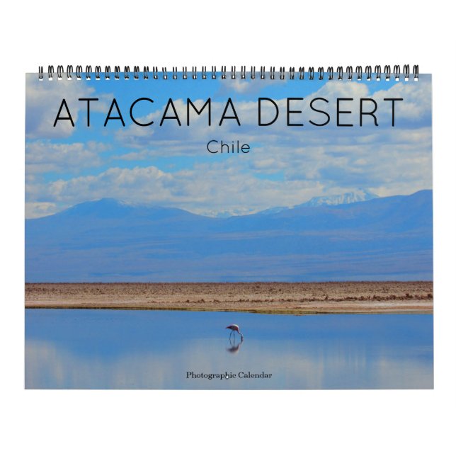 Calendário deserto do atacama 2025 grande (Capa)