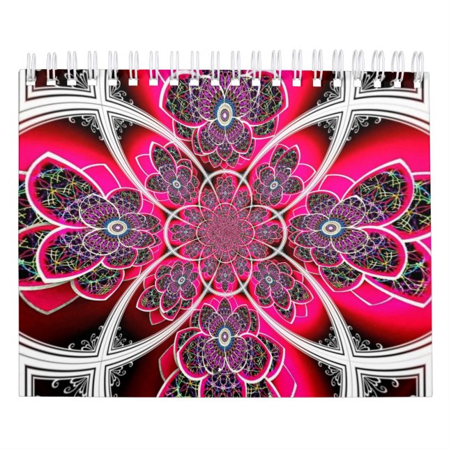 Calendário design de mandala (Capa)