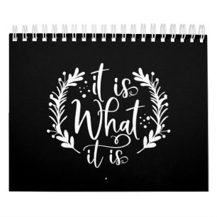 Calendário Design Engraçado Dizer Que É O Que É