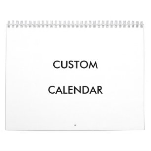Calendário design personalizado Modelo de 2023
