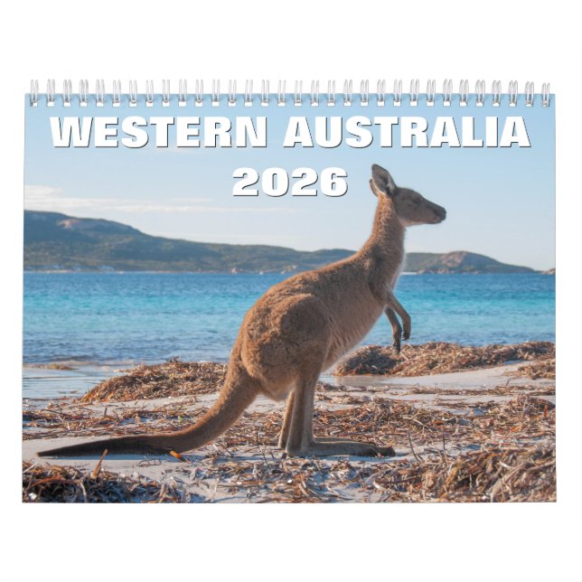Calendário Destaques da Austrália Ocidental 2022 (Capa)