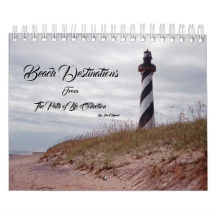 Calendário Destinos da praia