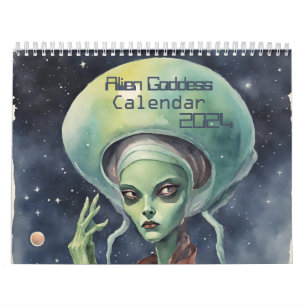 Calendário Deusa alienígena
