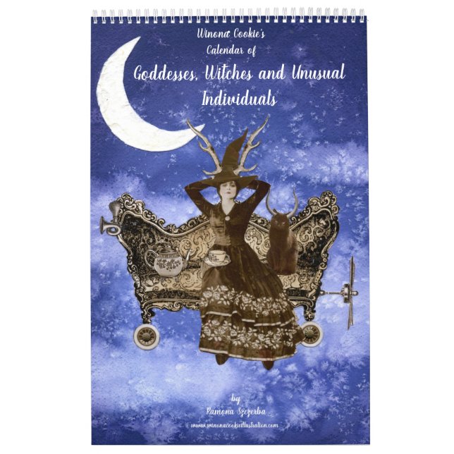 Calendário Deusas, bruxas e indivíduos incomuns (Capa)