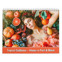 Deusas Tropicais – Mulheres em Frutas e Flores