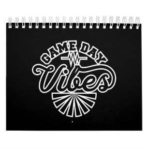 Calendário Dia do Jogo Vibes Mens Esporte