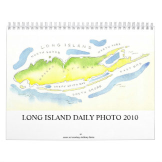 Calendário DIÁRIO da FOTO 2010 de LONG ISLAND