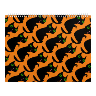 Calendário Diário é o Dia das Bruxas assustador