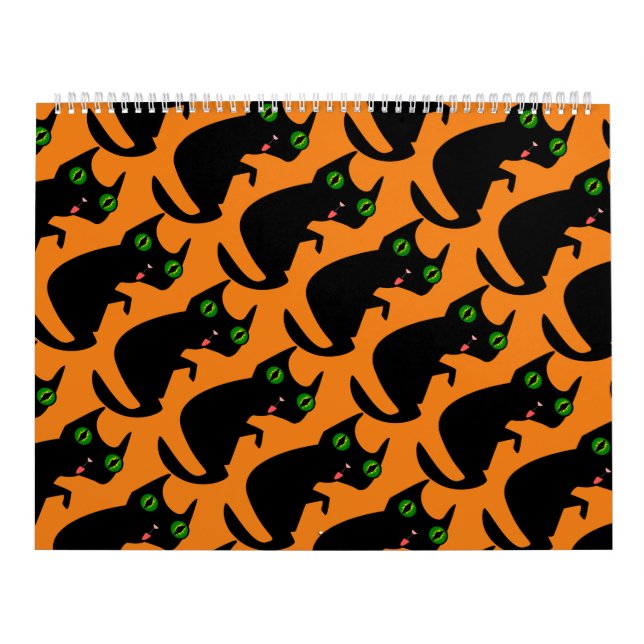 Calendário Diário é o Dia das Bruxas assustador (Capa)