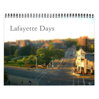 Calendário Dias de Lafayette