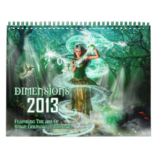 Calendário Dimensões 2013