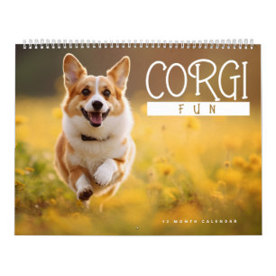 Calendário Diversão Corgi