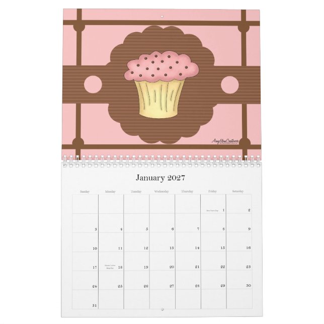 Calendário Divertimento Sassy 2013 (Jan 2027)