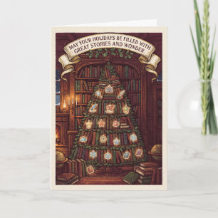 Calendário do Advento Feriado Cartão de Natal