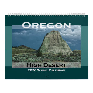 Calendário do Alto Deserto de Oregon 2026
