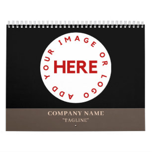 Calendário do Ano de Cheio Empresarial Moderno 202