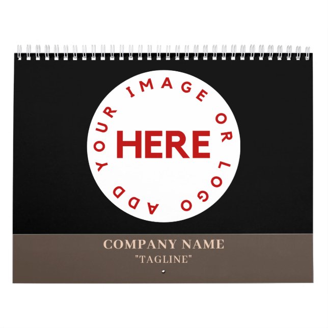 Calendário do Ano de Cheio Empresarial Moderno 202 (Capa)