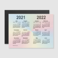 Calendário do Ano Escolar 2021-2022 por Janz Rainb