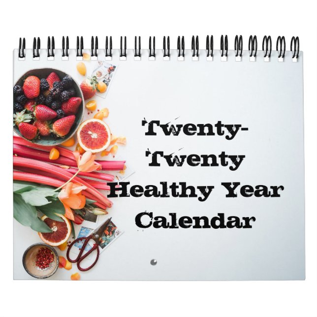 Calendário do Ano Saudável 2020 (Capa)